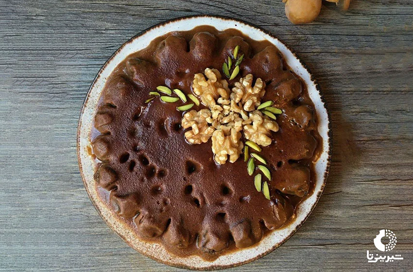 شیرینی-رنگینک-خرما-در-خانه